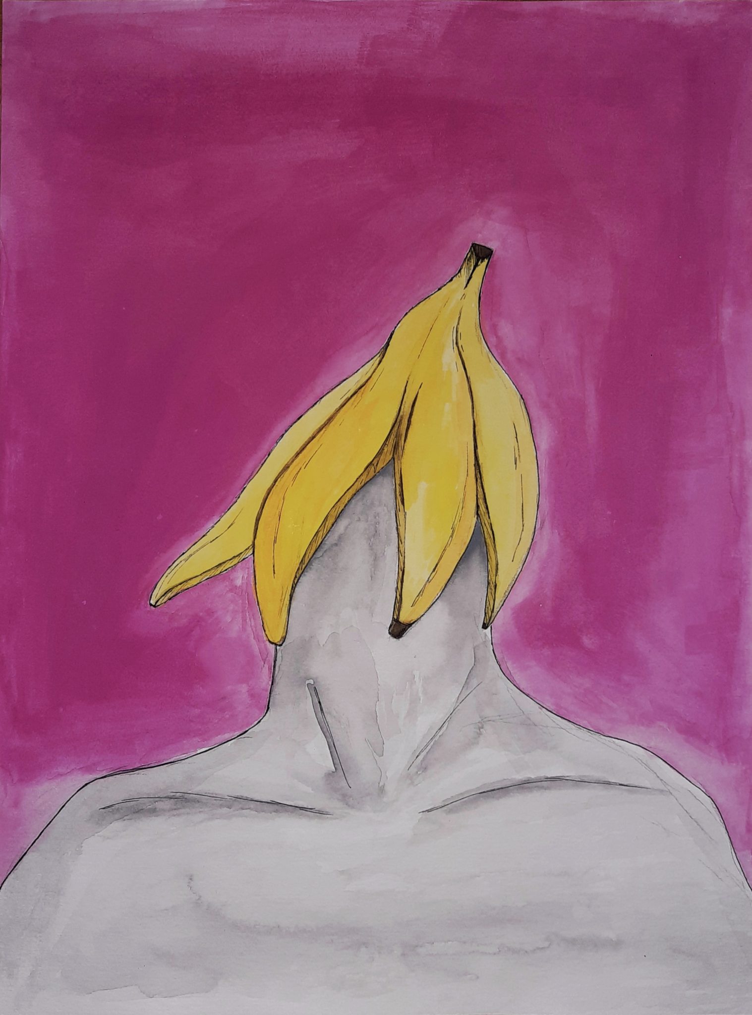 Peinture banane