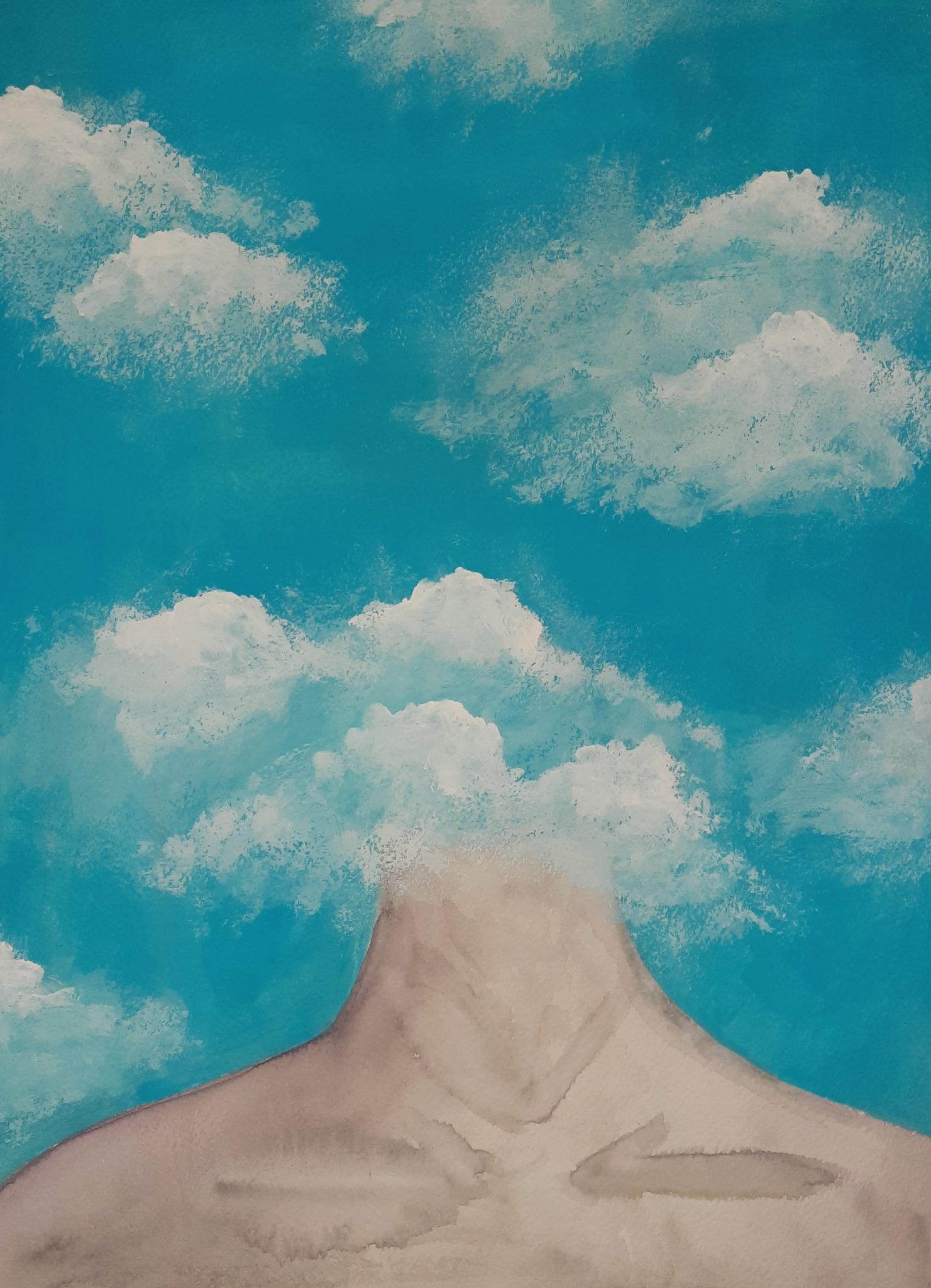 peinture nuage